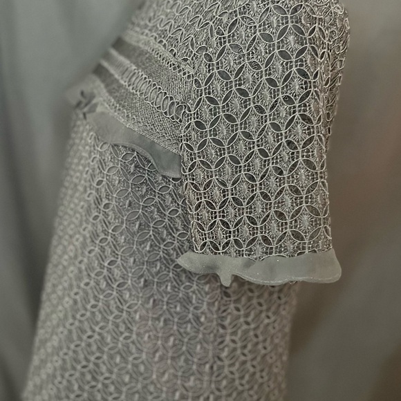 🤩 NEW ITEM! ZARA Eyelet Lace Top Blouse Cottagecore Romantic Embroidered - Picture 6 of 9